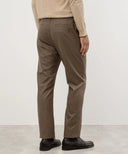 PANTALONI STEFANO RICCI , Logo Insert, Wool, Beige