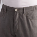PANTALONI STEFANO RICCI , Logo Insert, Wool, Casual, Grey