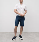 Pantaloni scurti STEFANO RICCI, Logo Insert, Short Model, Blue