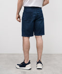 Pantaloni scurti STEFANO RICCI, Logo Insert, Short Model, Blue