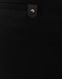 Pantaloni STEFANO RICCI, Black wool trousers with brand patch