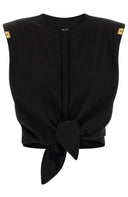 Top ELISABETTA FRANCHI, Knot T-shirt