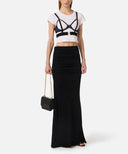 Tricou ELISABETTA FRANCHI, Jersey T-shirt with bra