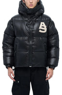Geaca ALPHASTYLE, Kudu Double Hood Down Jacket, Negru