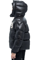 Geaca ALPHASTYLE, Kudu Double Hood Down Jacket, Negru