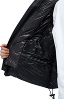 Geaca ALPHASTYLE, Kudu Double Hood Down Jacket, Negru