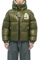 Geaca ALPHASTYLE, Kudu Double Hood Down Jacket, Verde