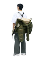 Geaca ALPHASTYLE, Kudu Double Hood Down Jacket, Verde