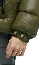 Geaca ALPHASTYLE, Kudu Double Hood Down Jacket, Verde