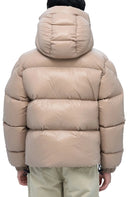 Geaca ALPHASTYLE, Kudu Double Hood Down Jacket, Crem