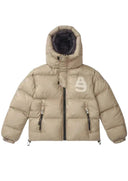 Geaca ALPHASTYLE, Kudu Double Hood Down Jacket, Crem