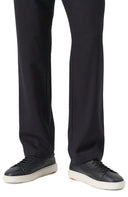Sneakers SANTONI, Damps Sneakers In Black Leather