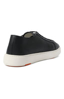 Sneakers SANTONI, Damps Sneakers In Black Leather