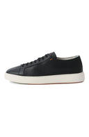 Sneakers SANTONI, Damps Sneakers In Black Leather