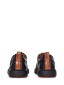 Loafers SANTONI, Sport slip-on,Black