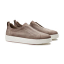 Loafers Santoni,Beige suede slip-on sneaker