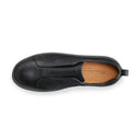 Loafers SANTONI,Leather slip-on, Black