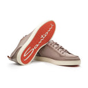 Santoni lace-up sneakers-Beige
