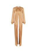 BLUZA ELISABETTA FRANCHI,Blouse in shiny jersey fabric