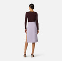 Bluza ELISABETTA FRANCHI, Jersey top with gold button, Visiniu