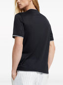 Tricou BRUNELLO CUCINELLI, Layered Effect, Silk Cotton, Black