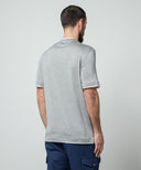 Tricou BRUNELLO CUCINELLI, Classic Design, Logo, Light Grey
