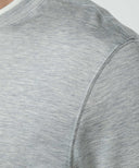 Tricou BRUNELLO CUCINELLI, Classic Design, Logo, Light Grey