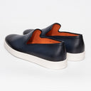 Pantofi Santoni,  Slip-On, Navy Blue
