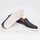 Pantofi Santoni,  Slip-On, Navy Blue