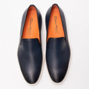 Pantofi Santoni,  Slip-On, Navy Blue