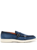 Loafers Santoni, Blue Slip-On