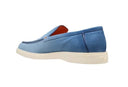 Loafers SANTONI, Blue, SLip-on