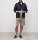 Pantaloni BRUNELLO CUCINELLI, Short Pants, Classic, Linen, Beige