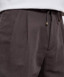 Pantaloni BRUNELLO CUCINELLI, Short Pants, Linen, Grey