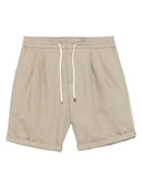 Pantaloni BRUNELLO CUCINELLI, Drawstring Waistband, Beige