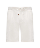 Pantaloni BRUNELLO CUCINELLI, Short Pants, Details, Simple, Beige