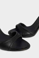 Sandale DSQUARED2, Twin Mule Sandals, Negru