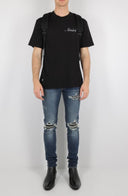 TRICOU AMIRI, Script Logo Tee Black
