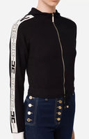 JACHETA ELISABETTA FRANCHI, With Zip, Black