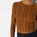 BLUZA ELISABETTA FRANCHI,Cardigan in knit fabric