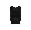 TOP ELISABETTA FRANCHI, Lurex Knit, Band, Black