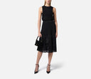 TOP ELISABETTA FRANCHI, Lurex Knit, Band, Black