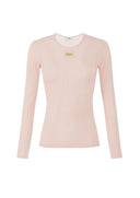 Top ELISABETTA FRANCHI, Top in open-knit fabric
