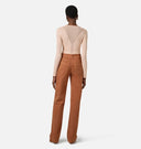 Top ELISABETTA FRANCHI, Top in open-knit fabric