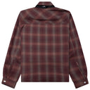 Camasa Represent, BONDED REVERSIBLE CHECK SHIRT - NERO