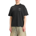 Tricou Represent Revere Manor, Oversized fit Black