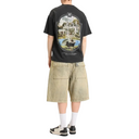 Tricou Represent Revere Manor, Oversized fit Black