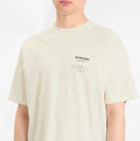 Tricou Represent Revere Manor,Aged White, Oversized fit