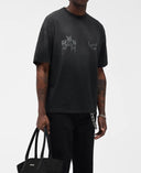 Tricou REPRESENT, Hand Drawn Thoroughbred Dogs, Negru