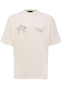 Tricou REPRESENT, Hand Drawn Thoroughbred Dogs, Alb
